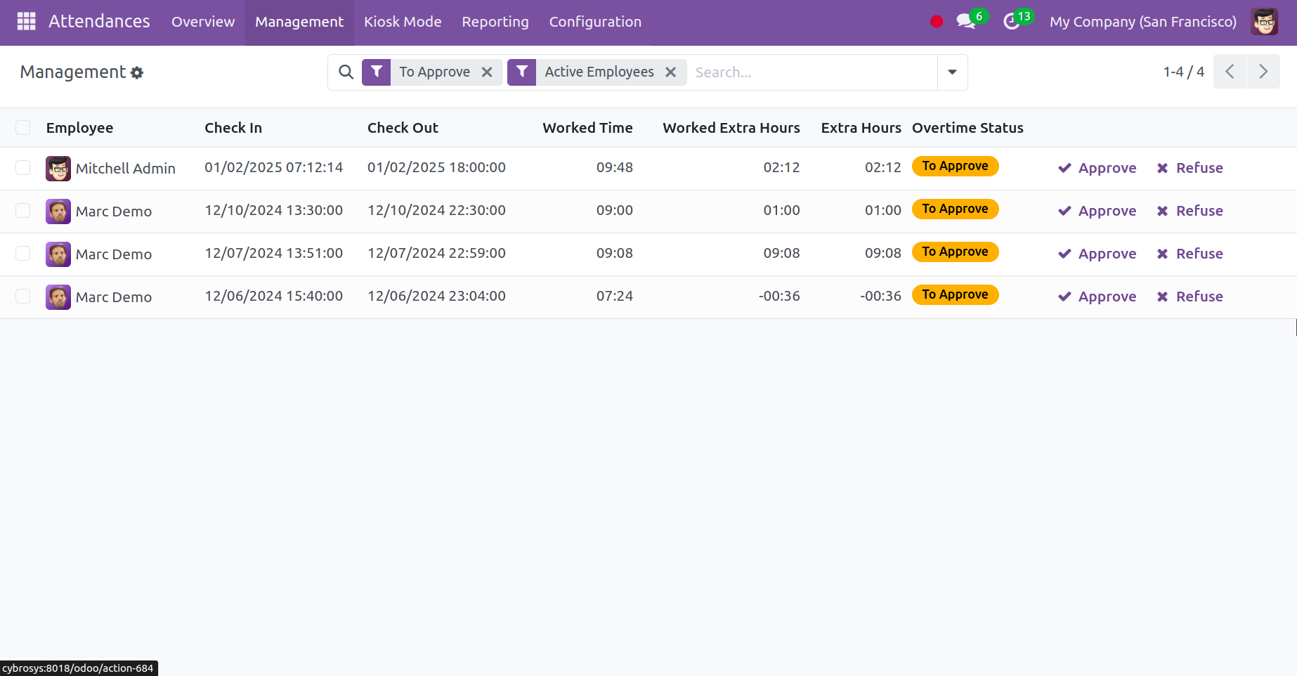 Odoo 18 point of sale and restaurant