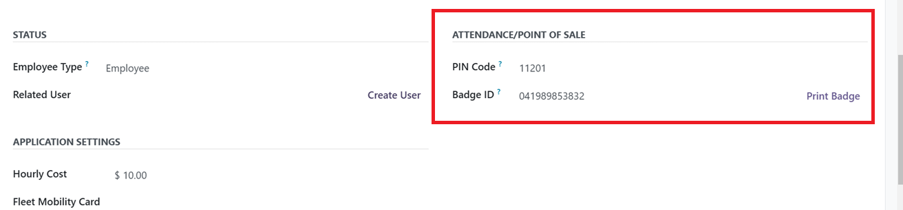 Odoo 18 Attendance