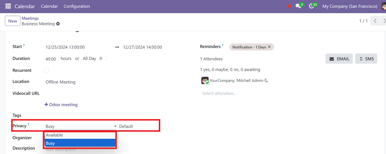Odoo 18 Project