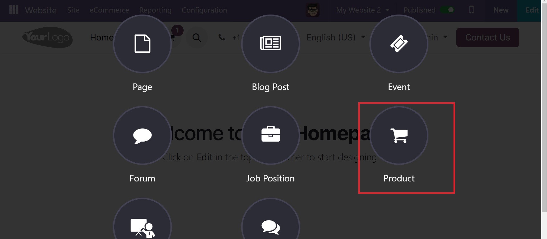 Odoo 18 E-COMMERCE
