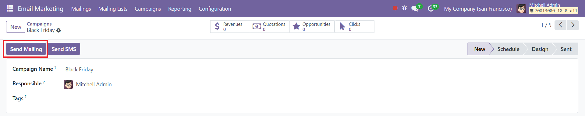 Odoo 18 Project