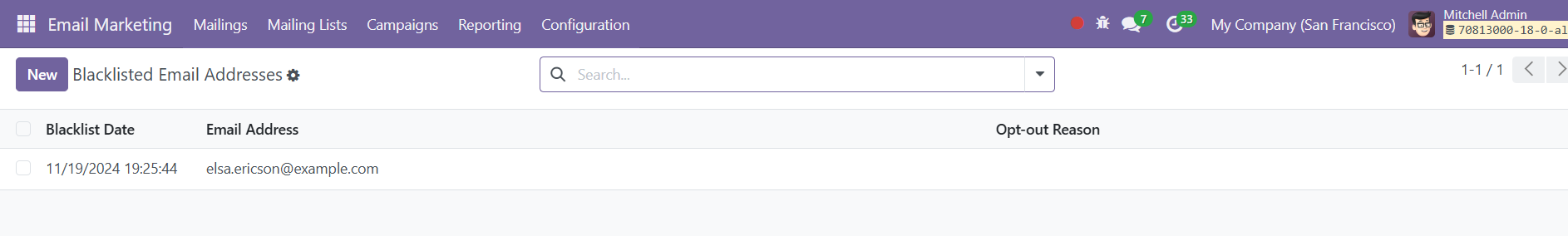 Odoo 18 Project