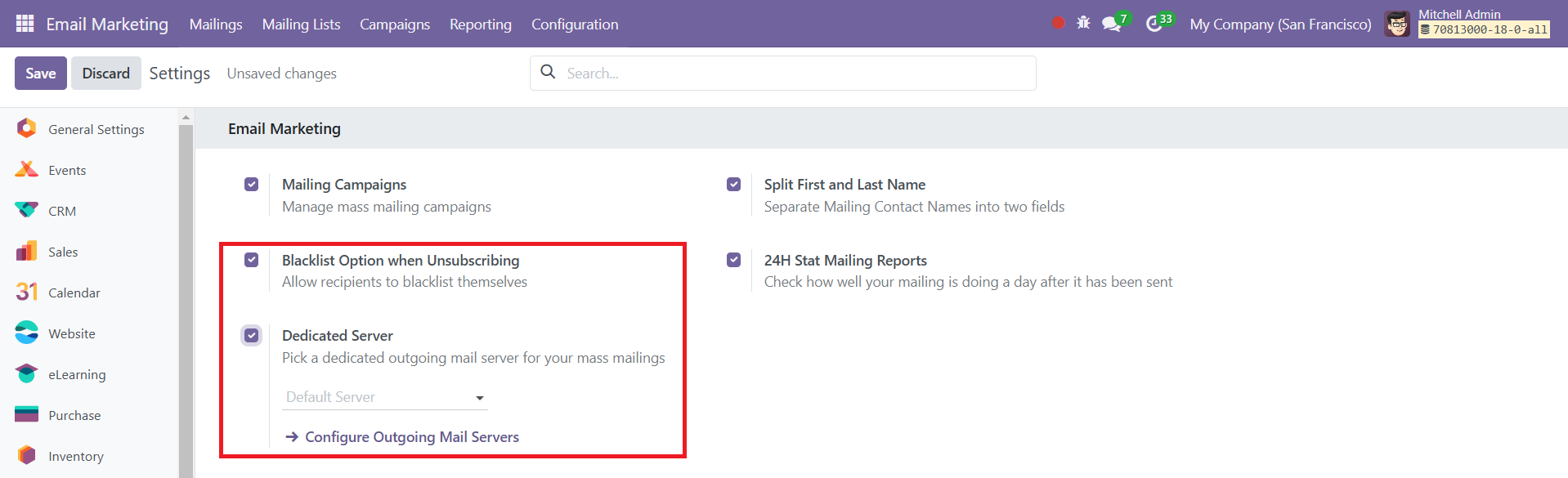 Odoo 18 Project