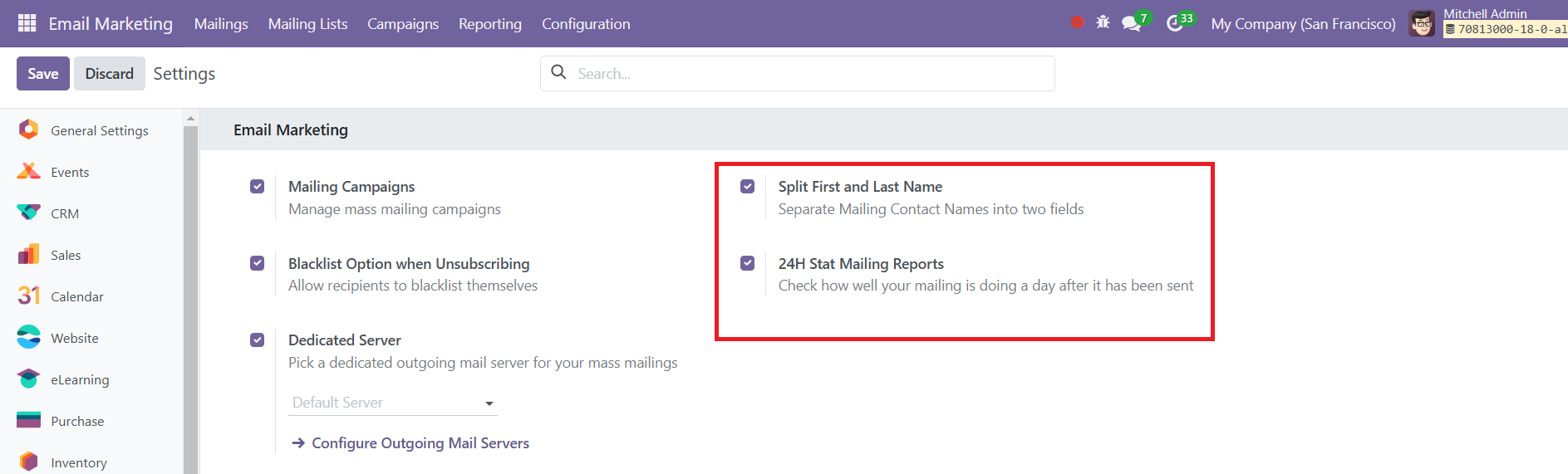 Odoo 18 Project