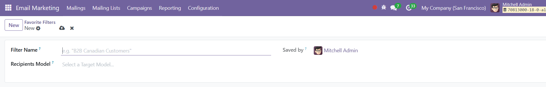 Odoo 18 Project