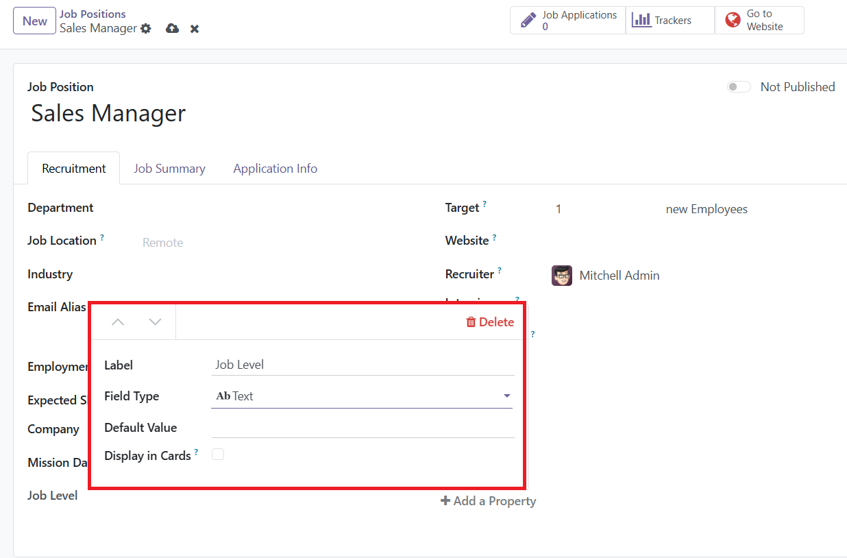 Odoo 18 Project