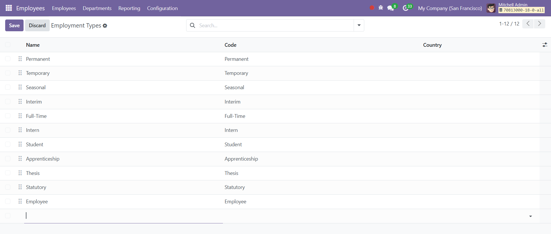 Odoo 18 Project