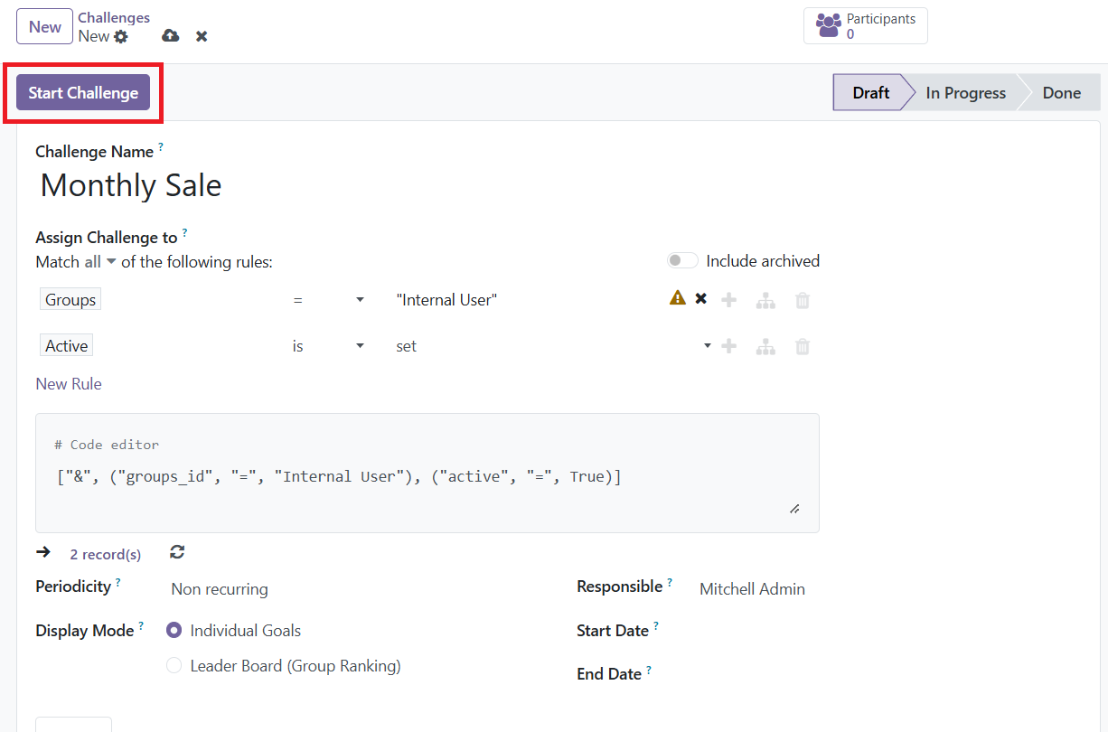 Odoo 18 Project