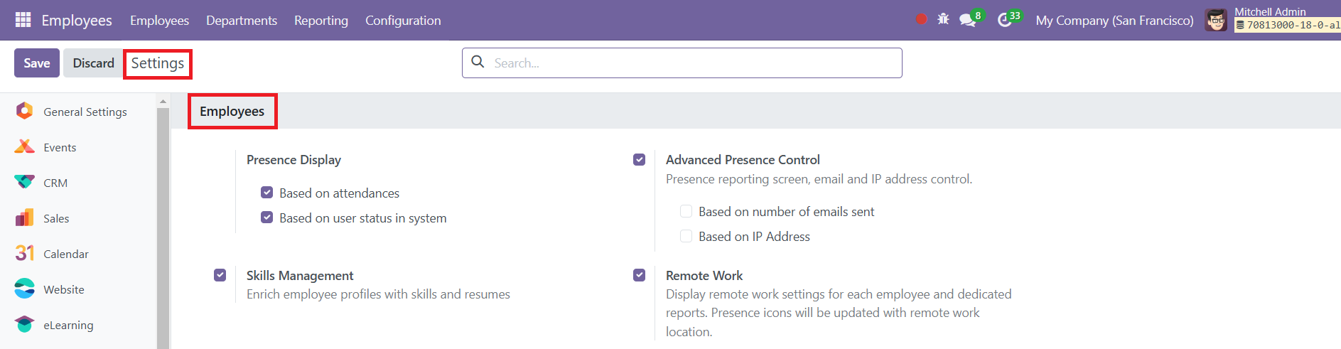 Odoo 18 Project