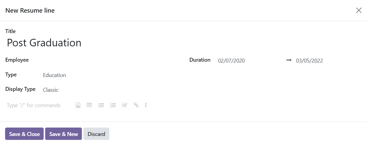 Odoo 18 Project