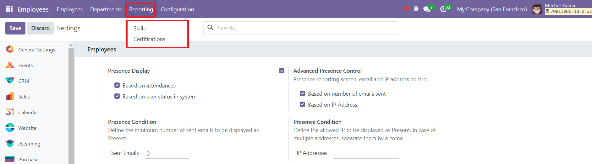 Odoo 18 Project