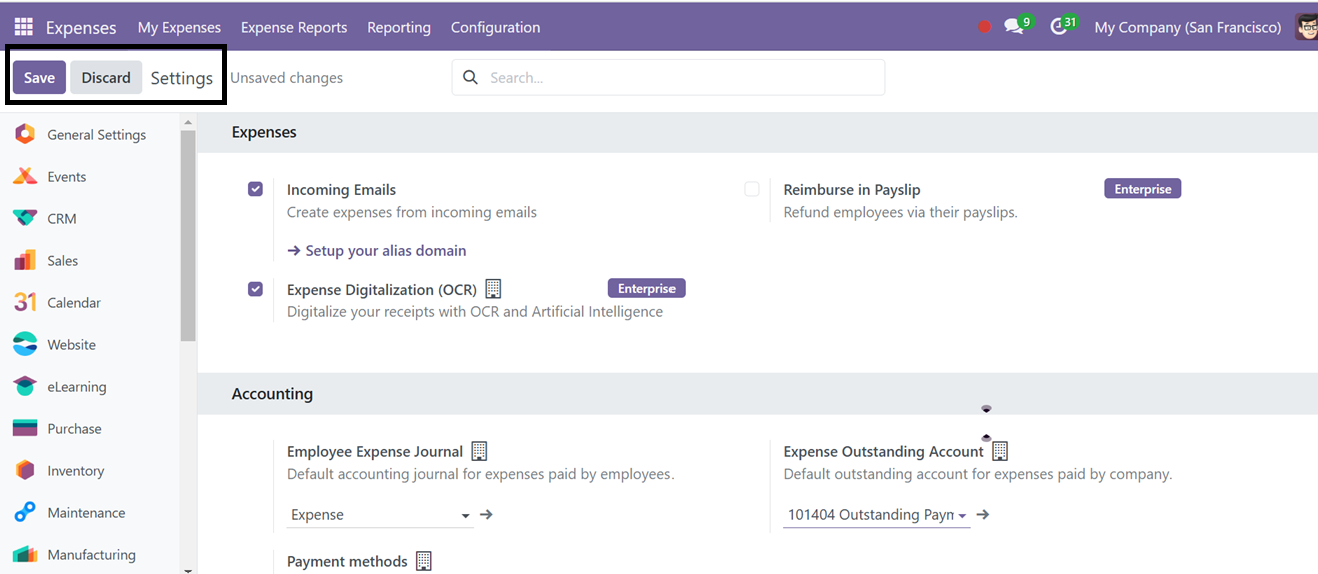 Odoo 18 Project