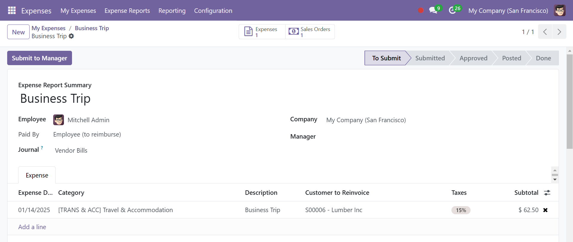 Odoo 18 Project