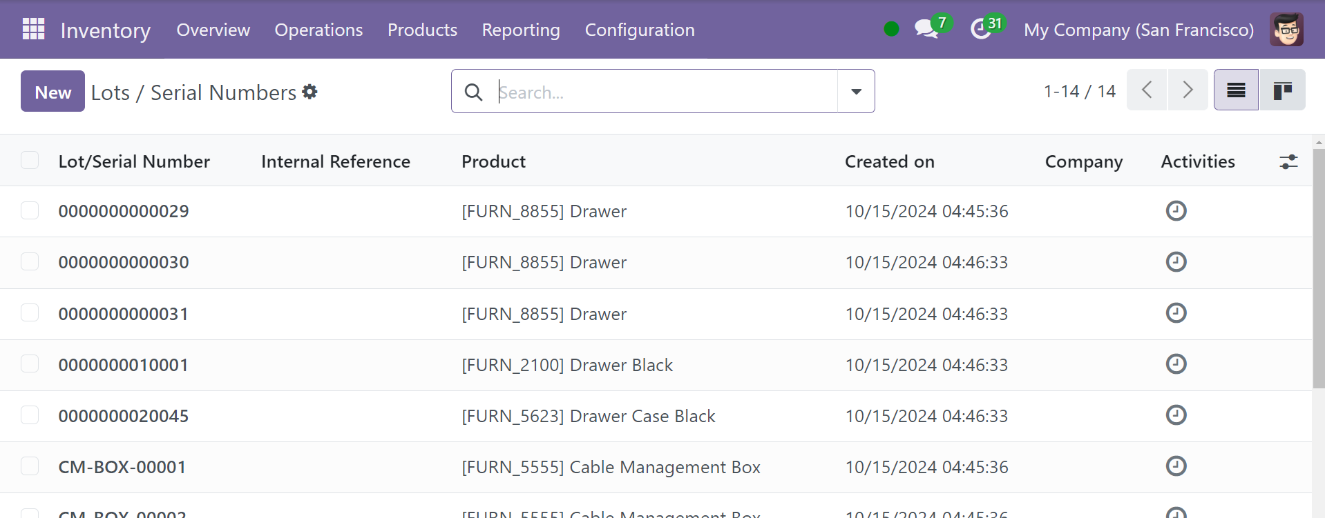 Odoo 18 Project