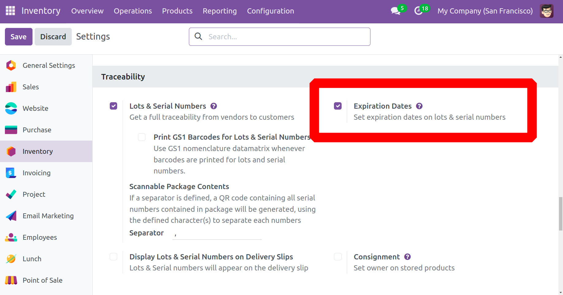 Odoo 18 Project