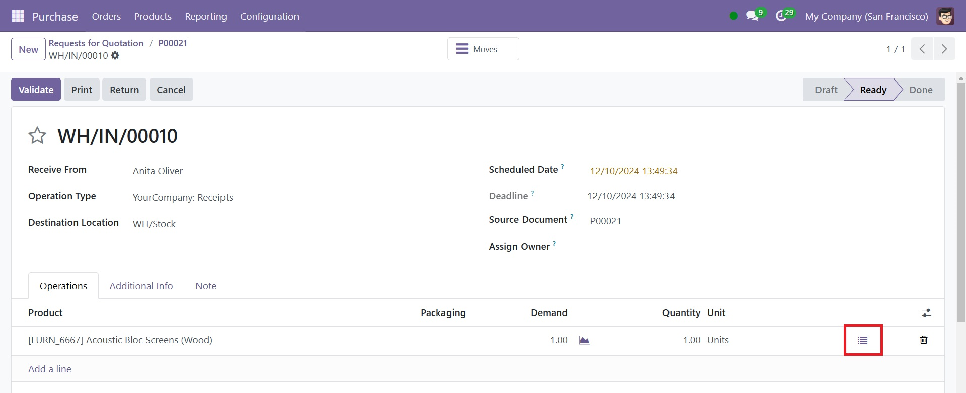 Odoo 18 Project