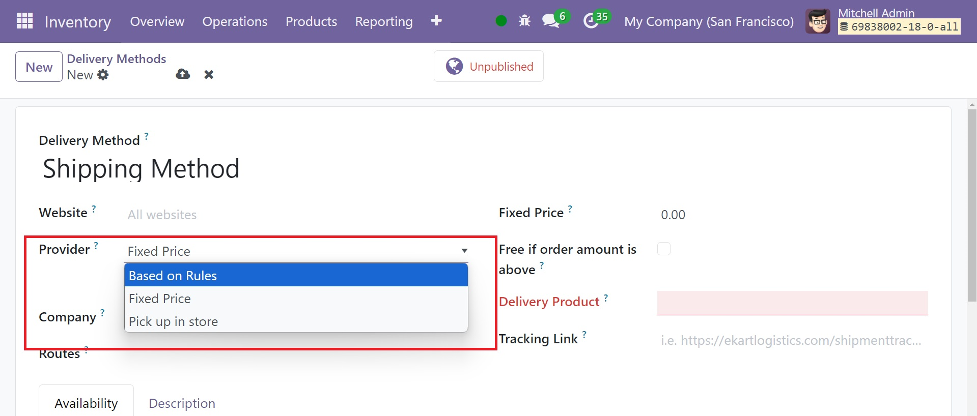Odoo 18 Project