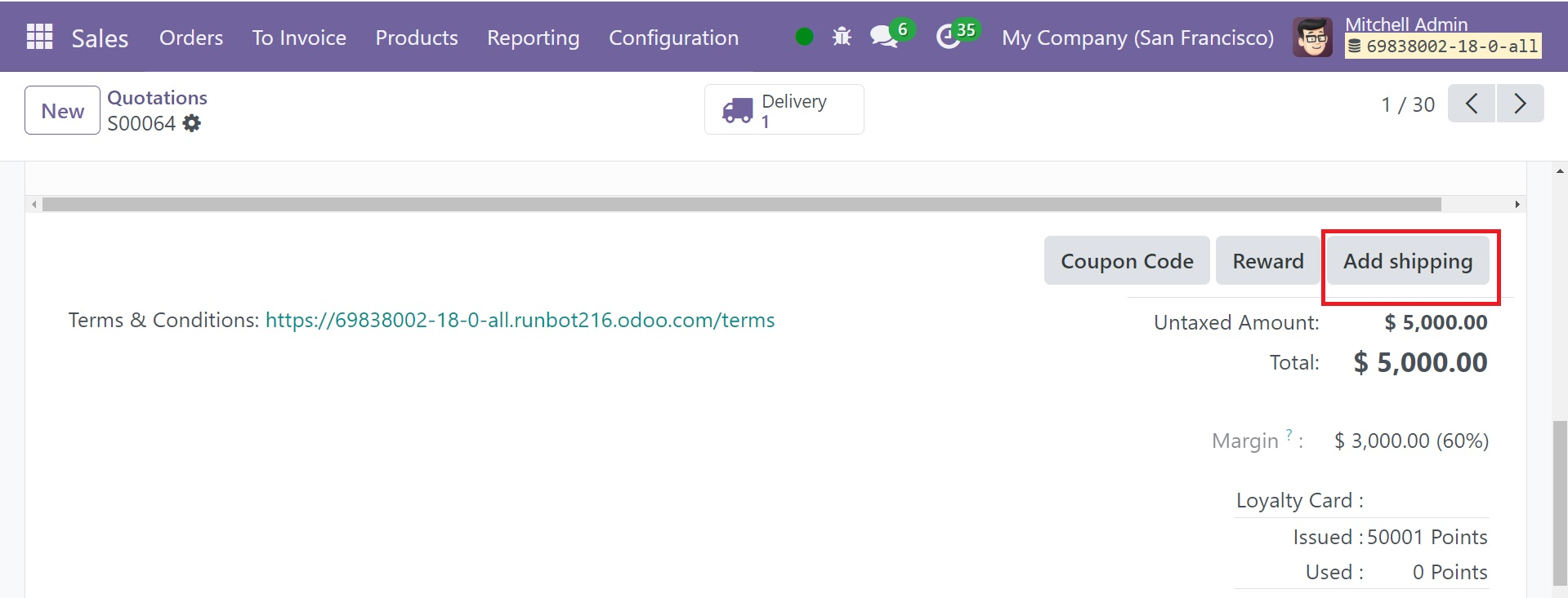 Odoo 18 Project