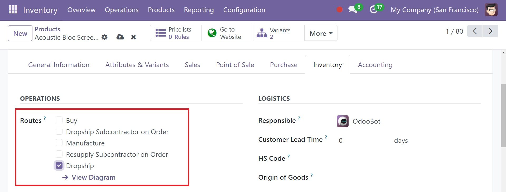 Odoo 18 Project