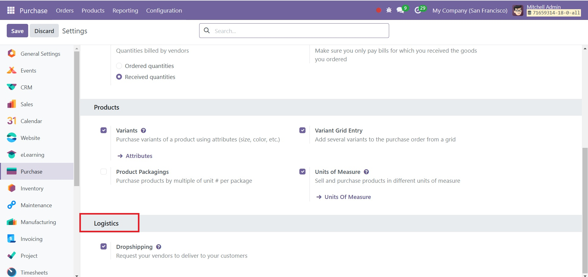 Odoo 18 Project