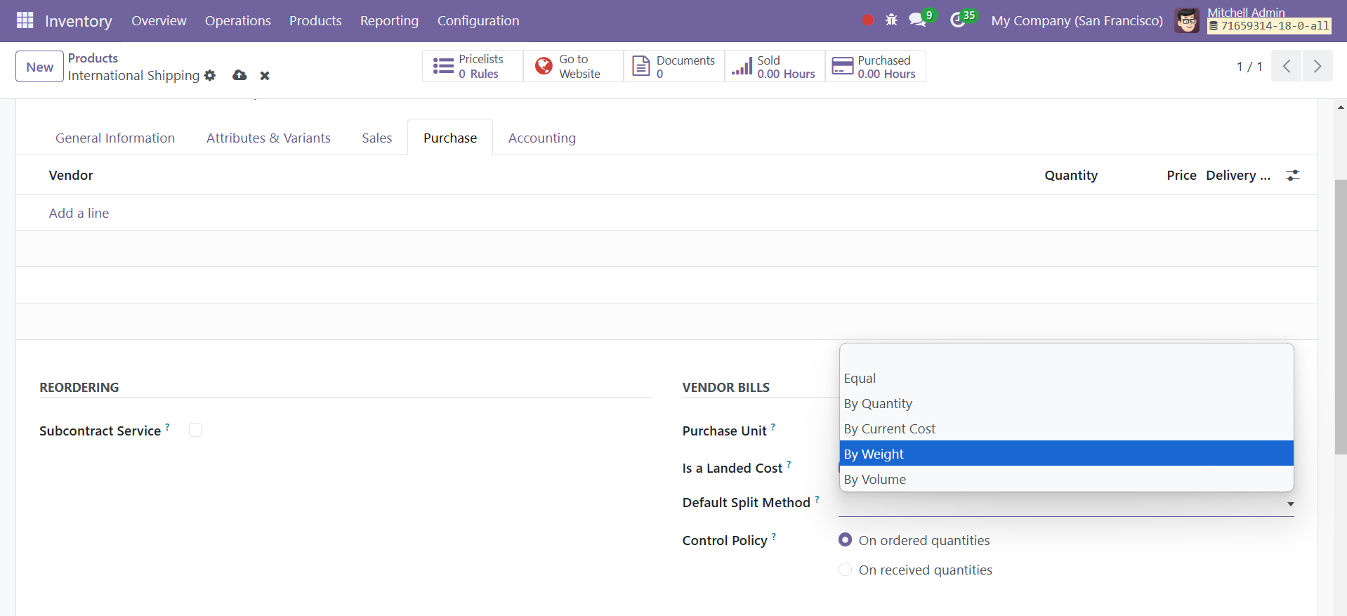 Odoo 18 Project
