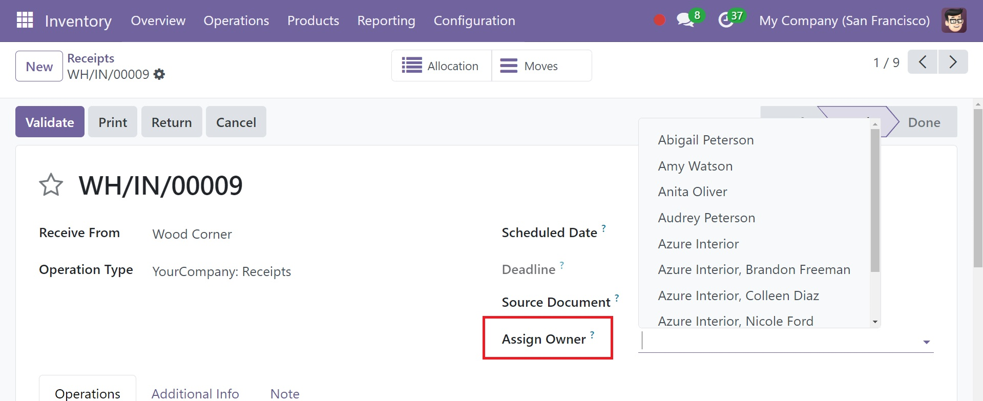 Odoo 18 Project