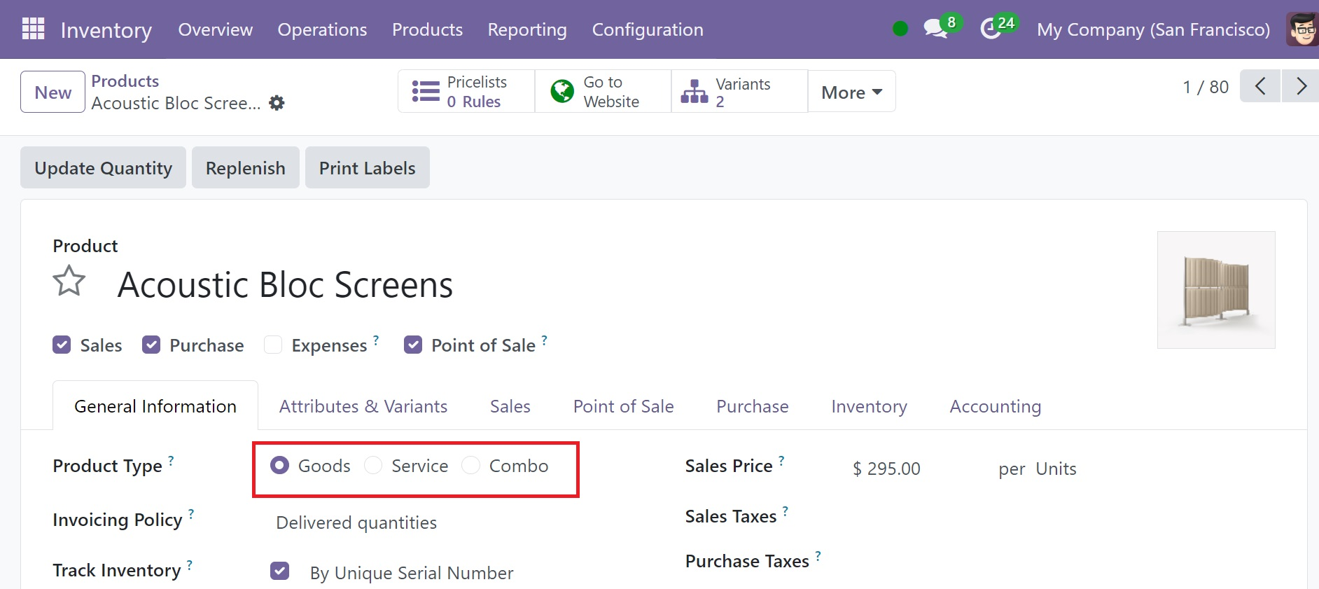 Odoo 18 Project