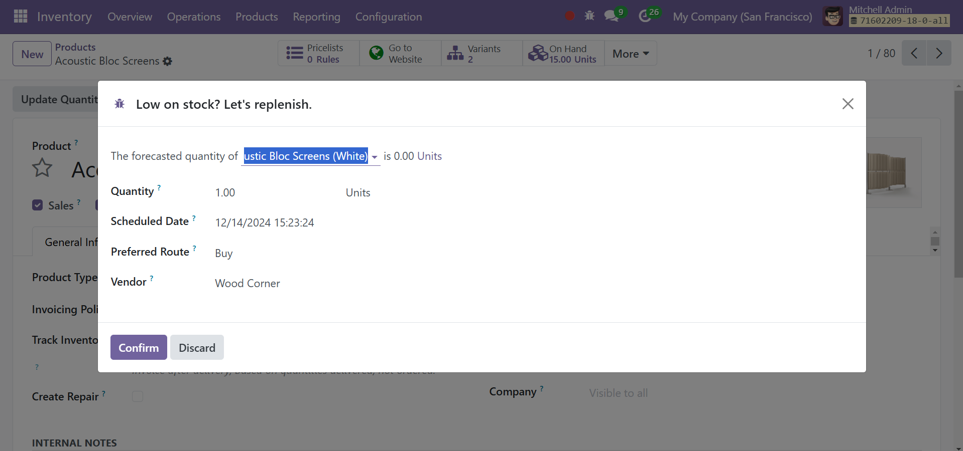 Odoo 18 Project