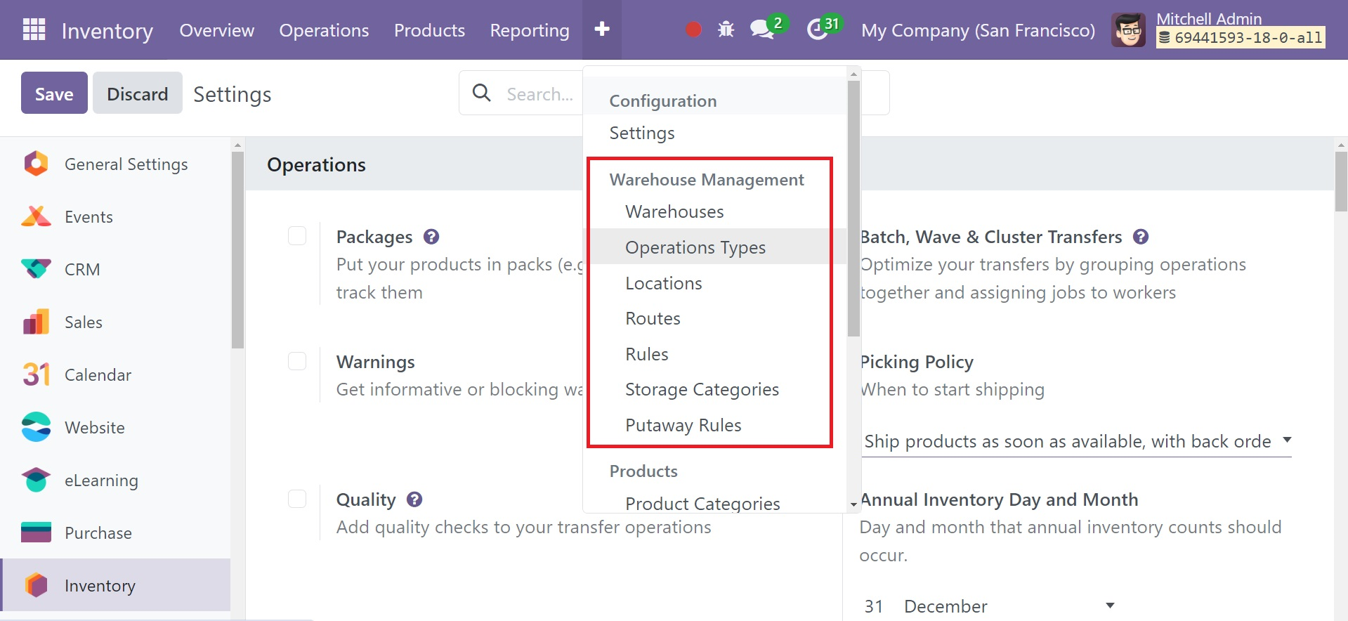 Odoo 18 Project