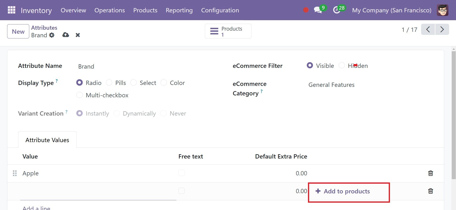Odoo 18 Project