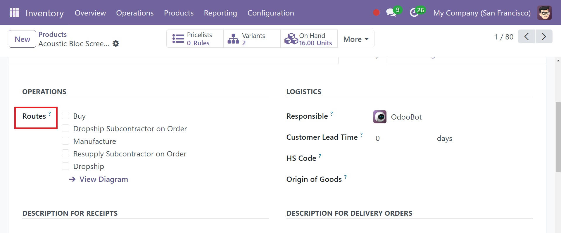 Odoo 18 Project