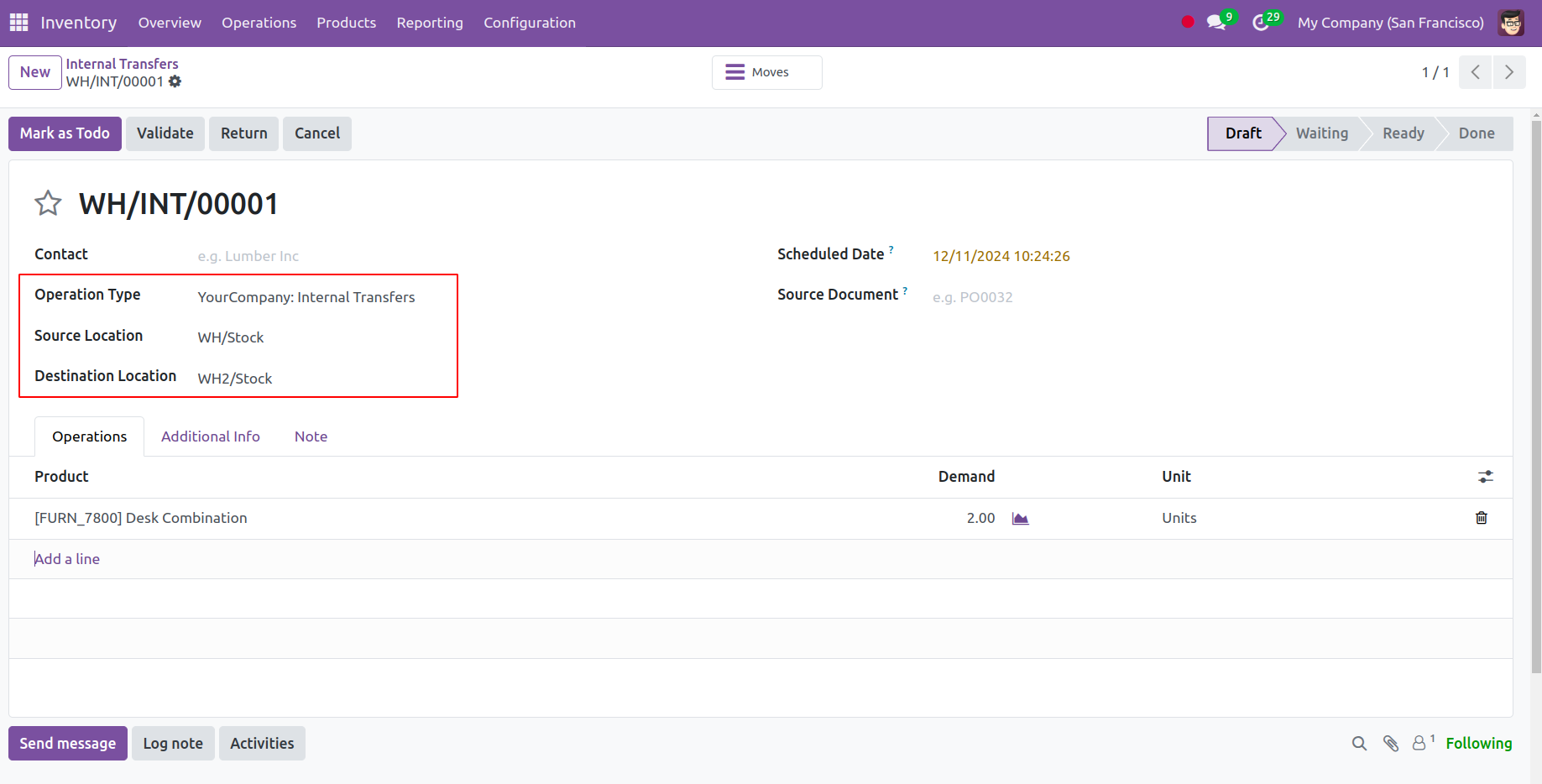 Odoo 18 Project