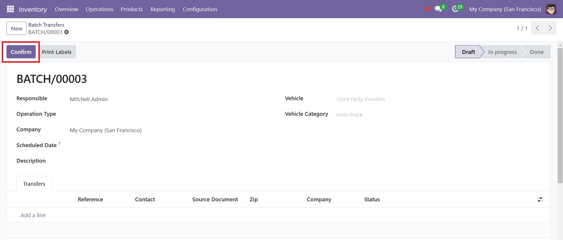 Odoo 18 Project