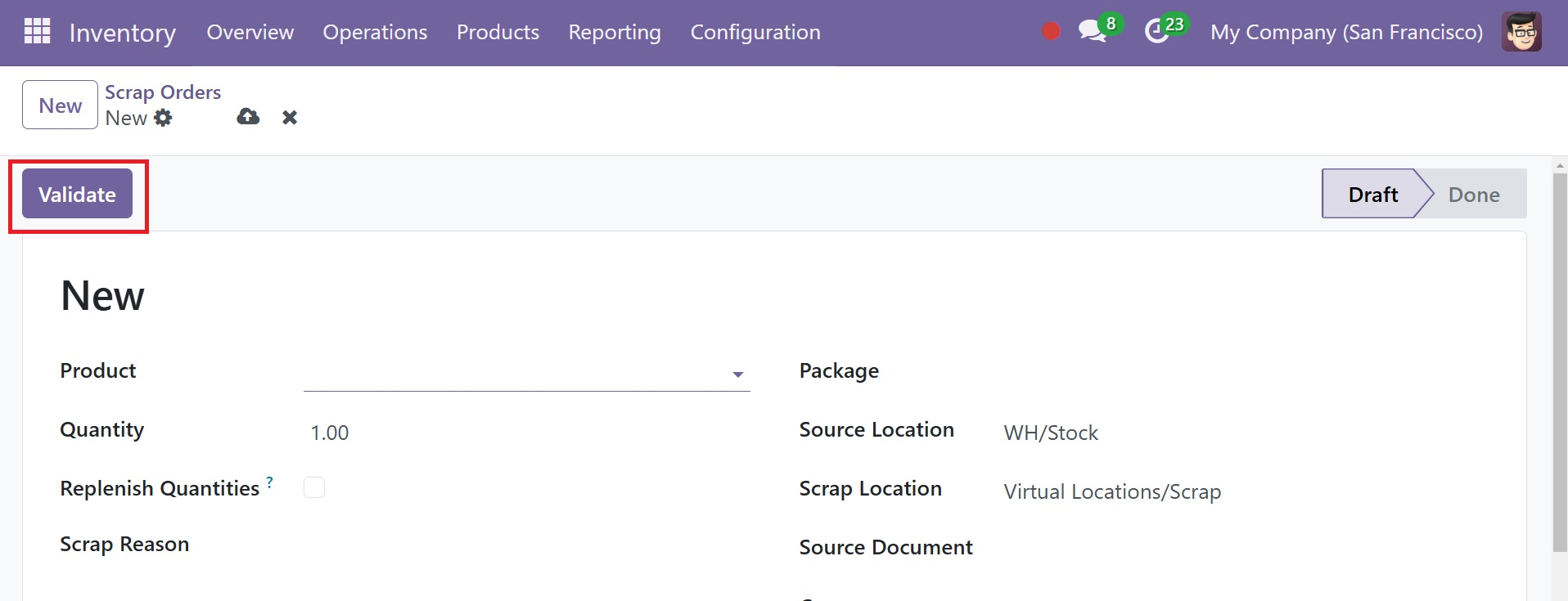Odoo 18 Project