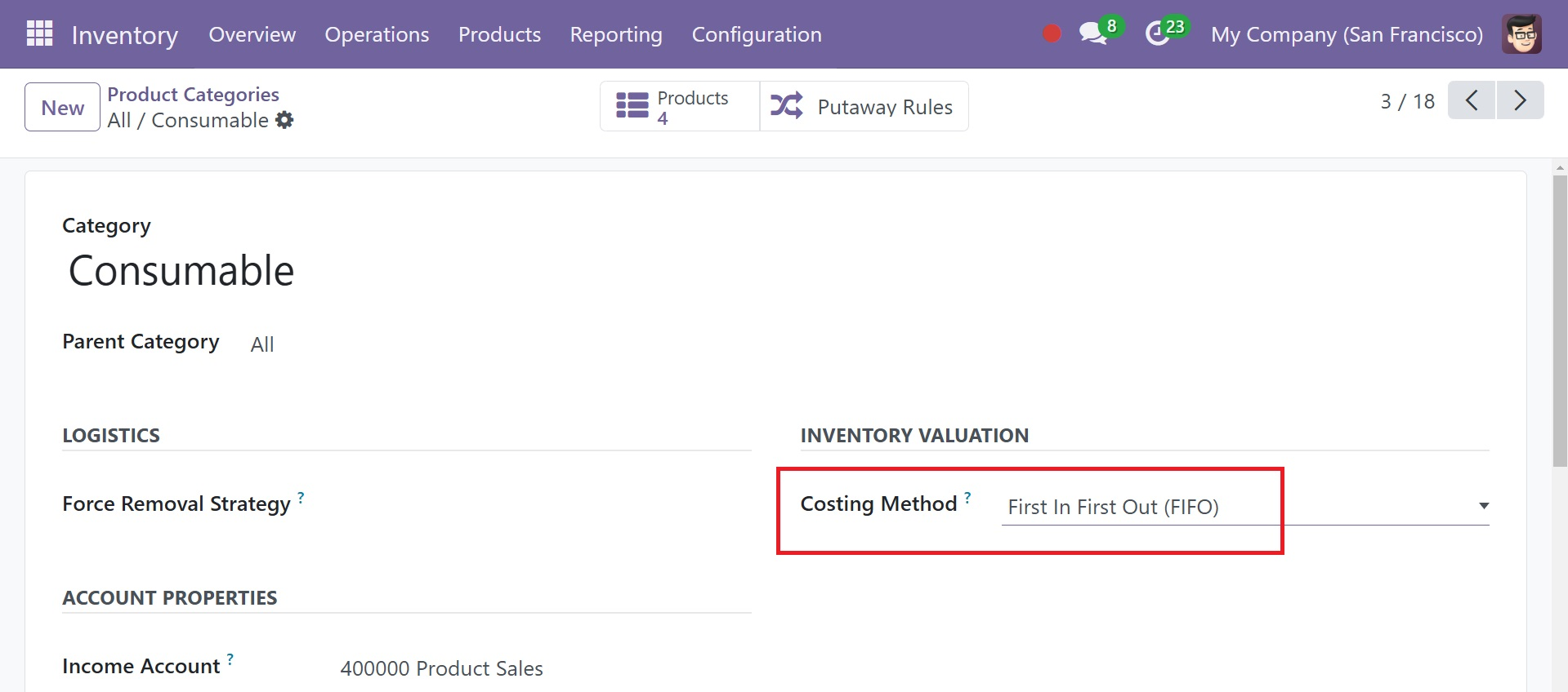Odoo 18 Project