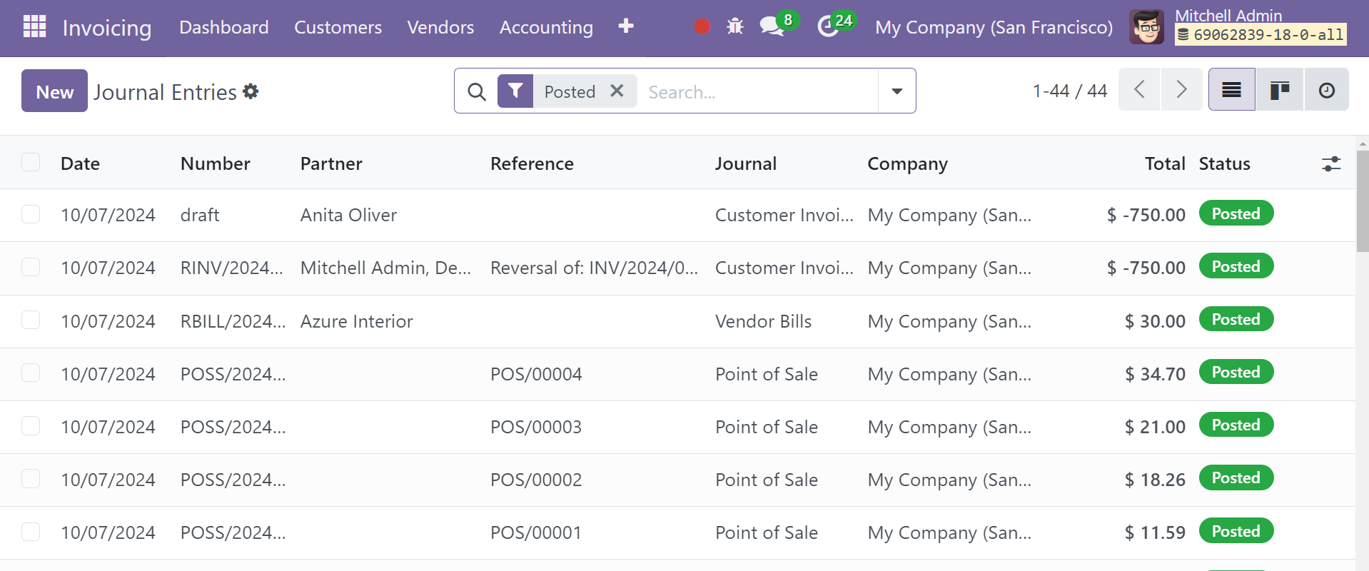 Odoo 18 Project