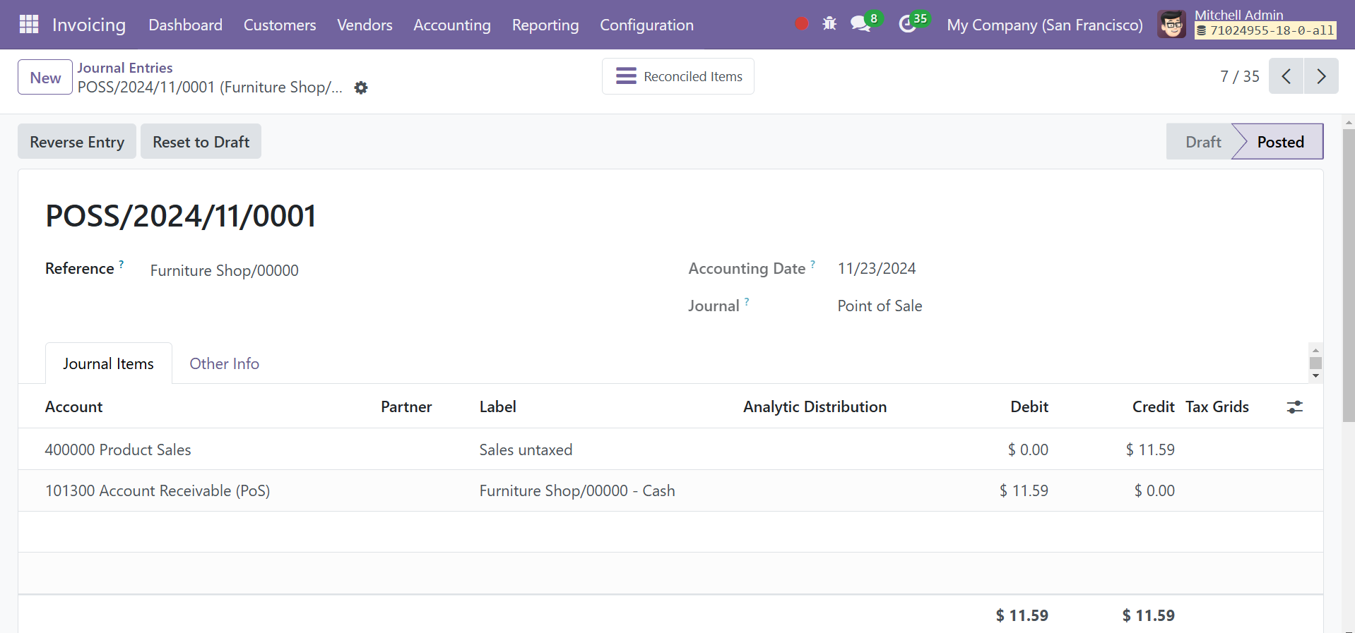 Odoo 18 Project