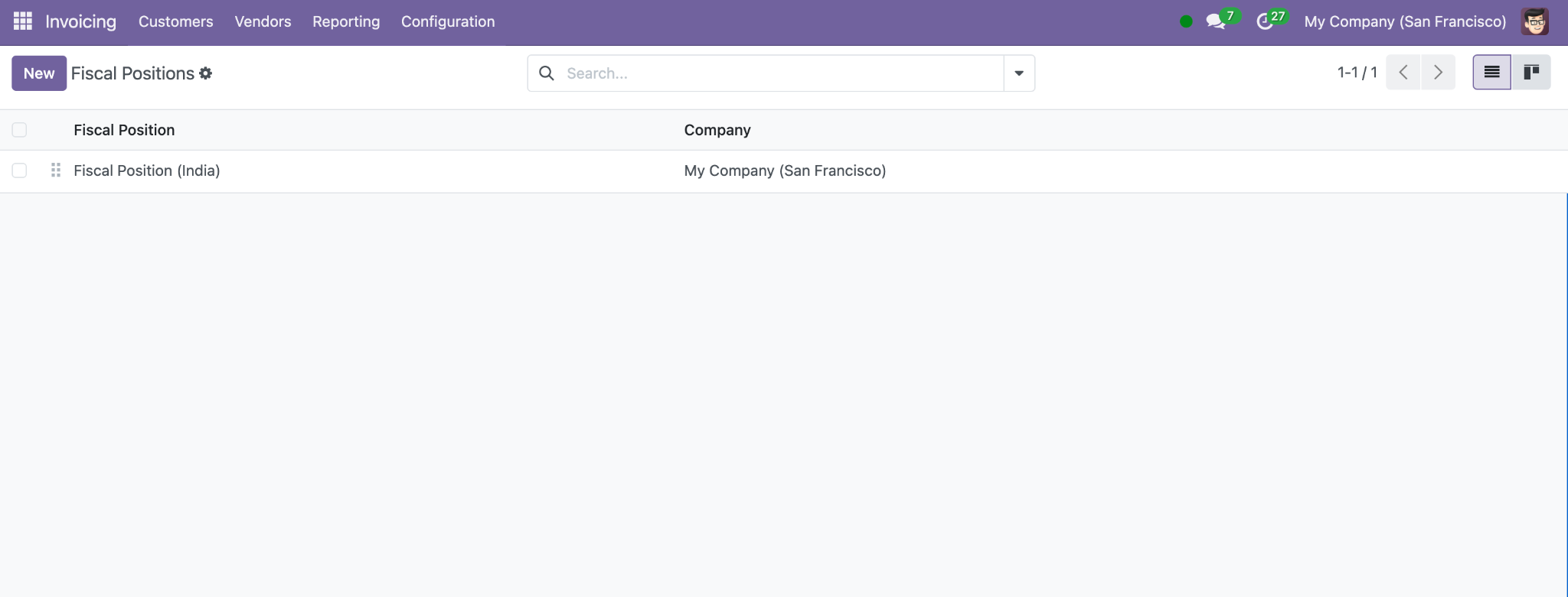 Odoo 18 Project