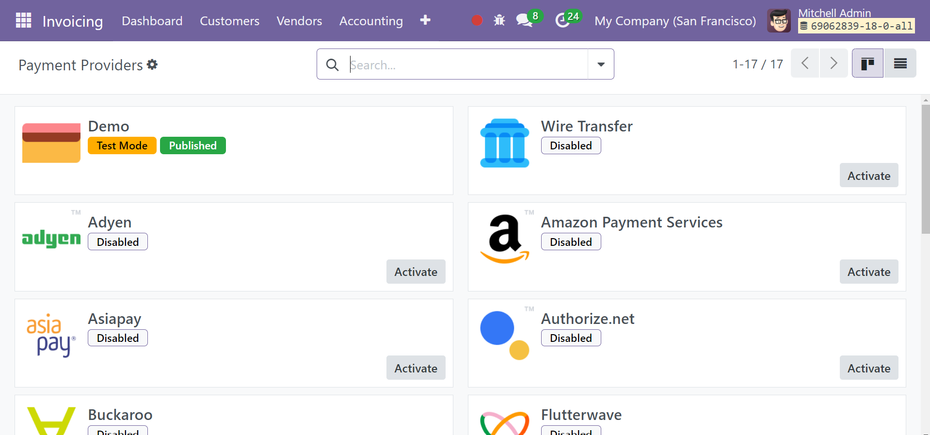 Odoo 18 Project