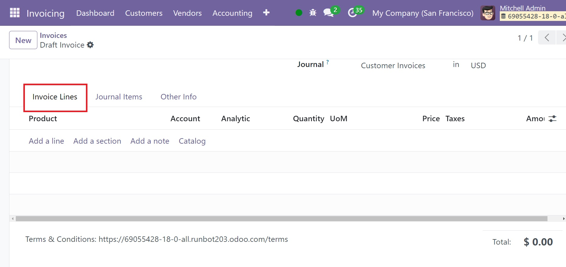 Odoo 18 Project