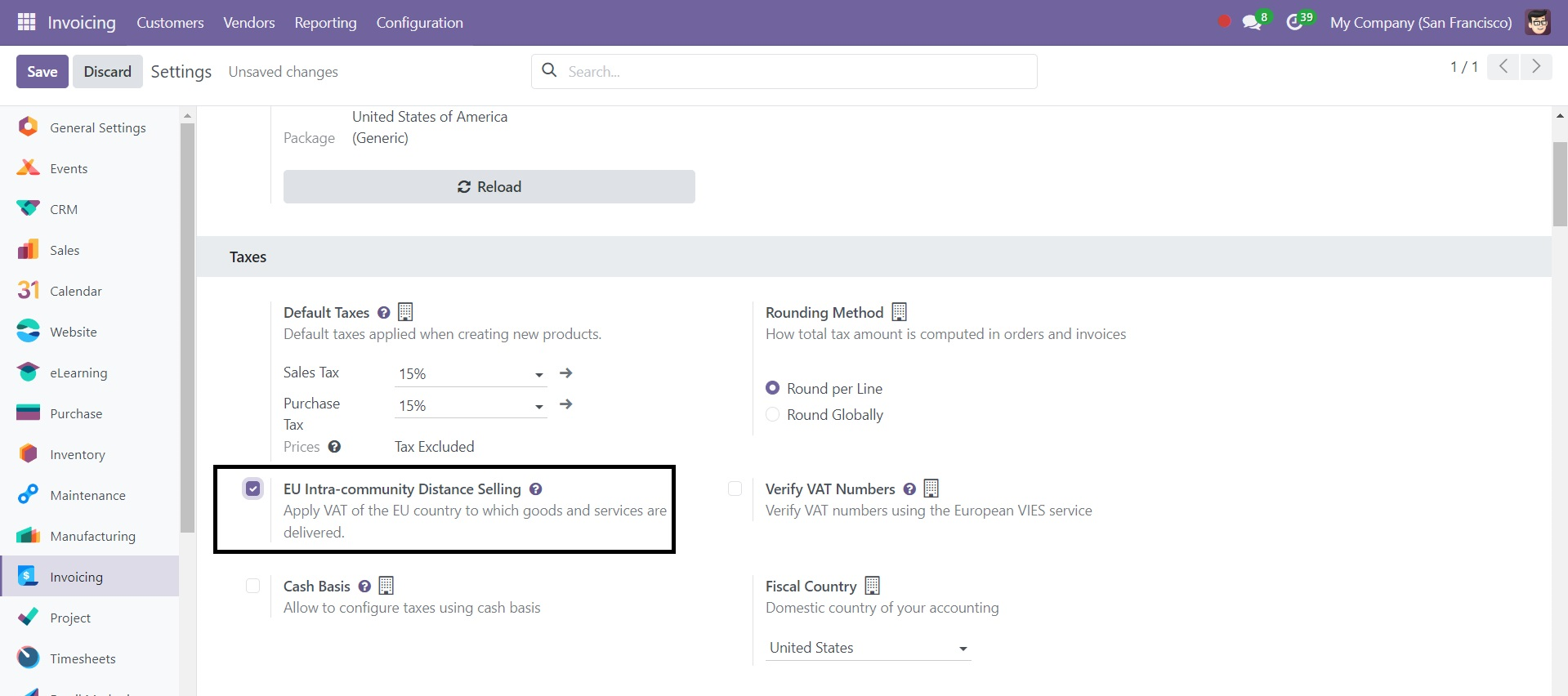 Odoo 18 Project