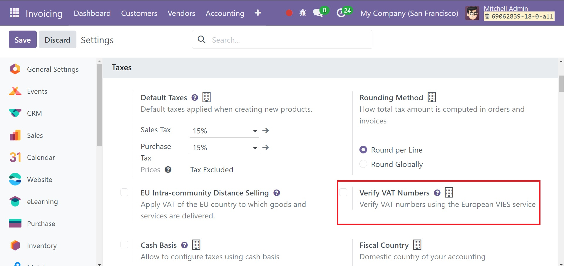 Odoo 18 Project