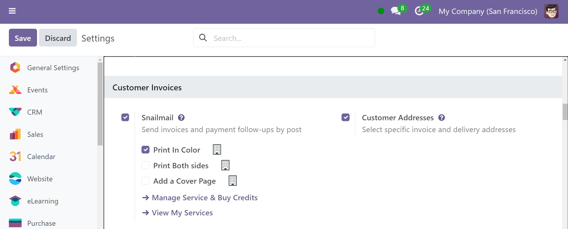Odoo 18 Project