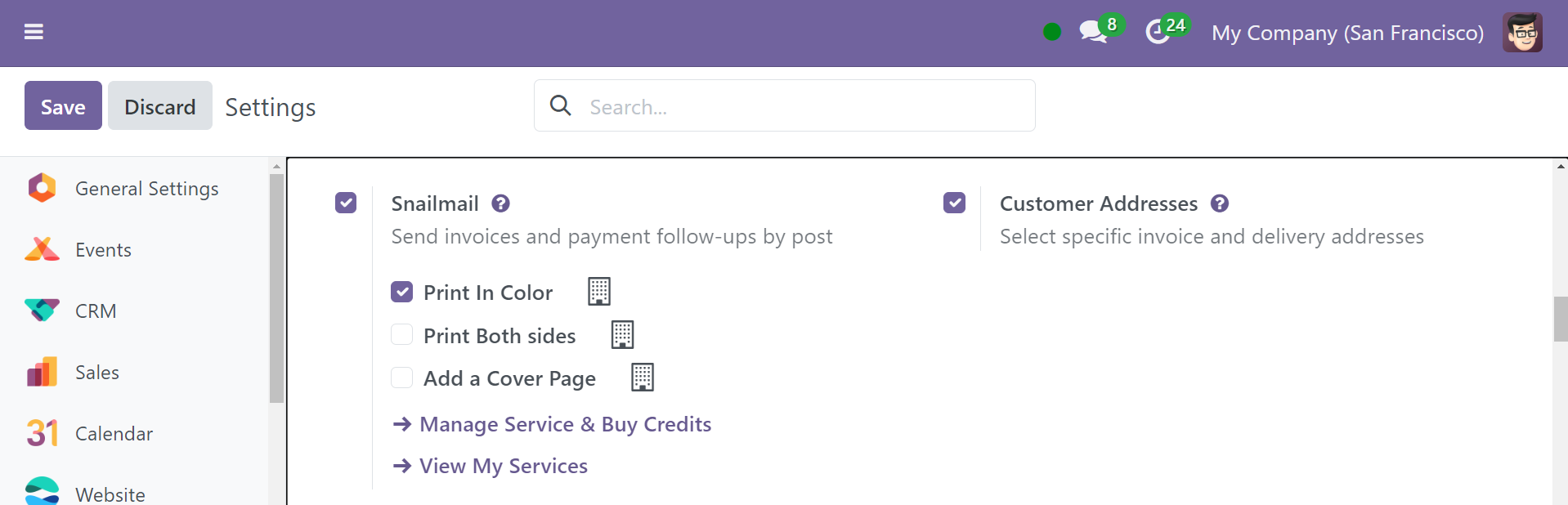 Odoo 18 Project
