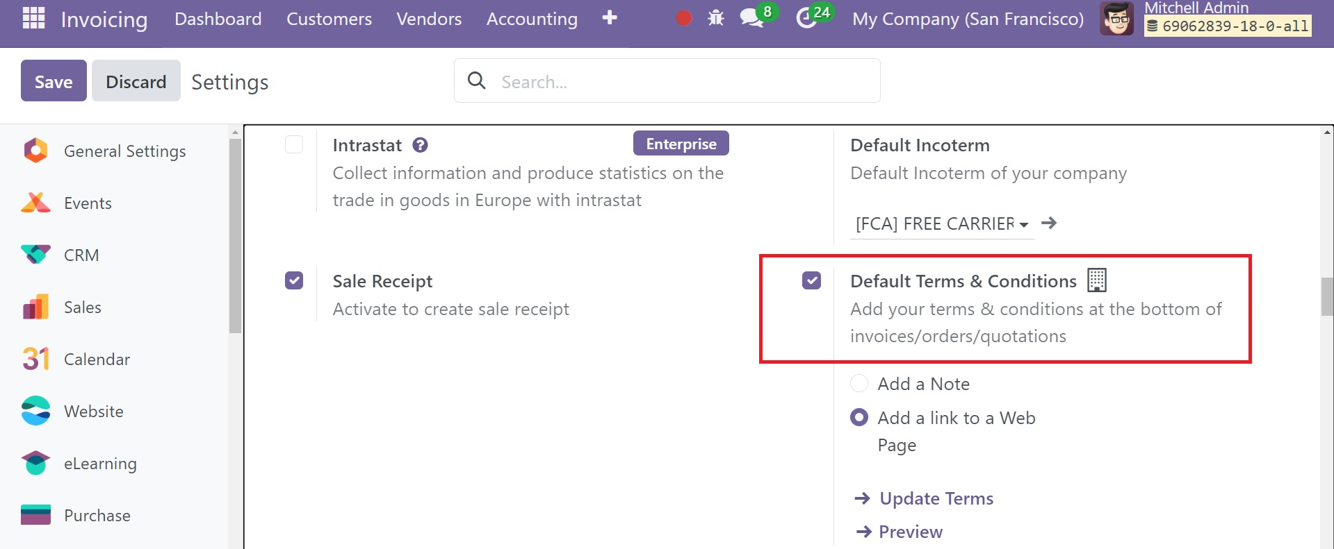Odoo 18 Project