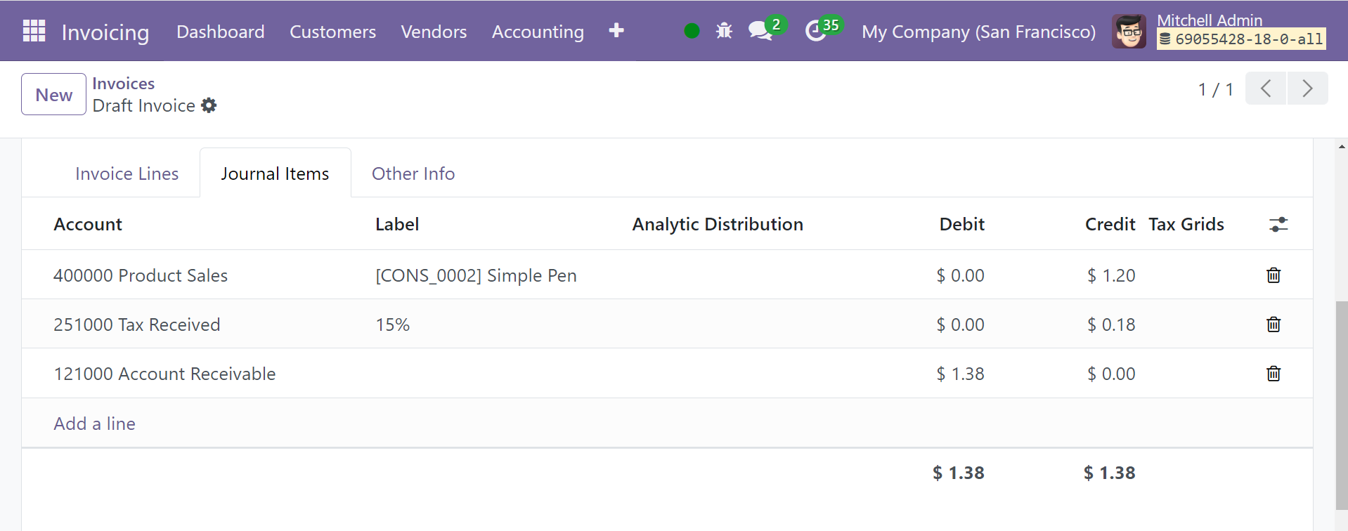 Odoo 18 Project
