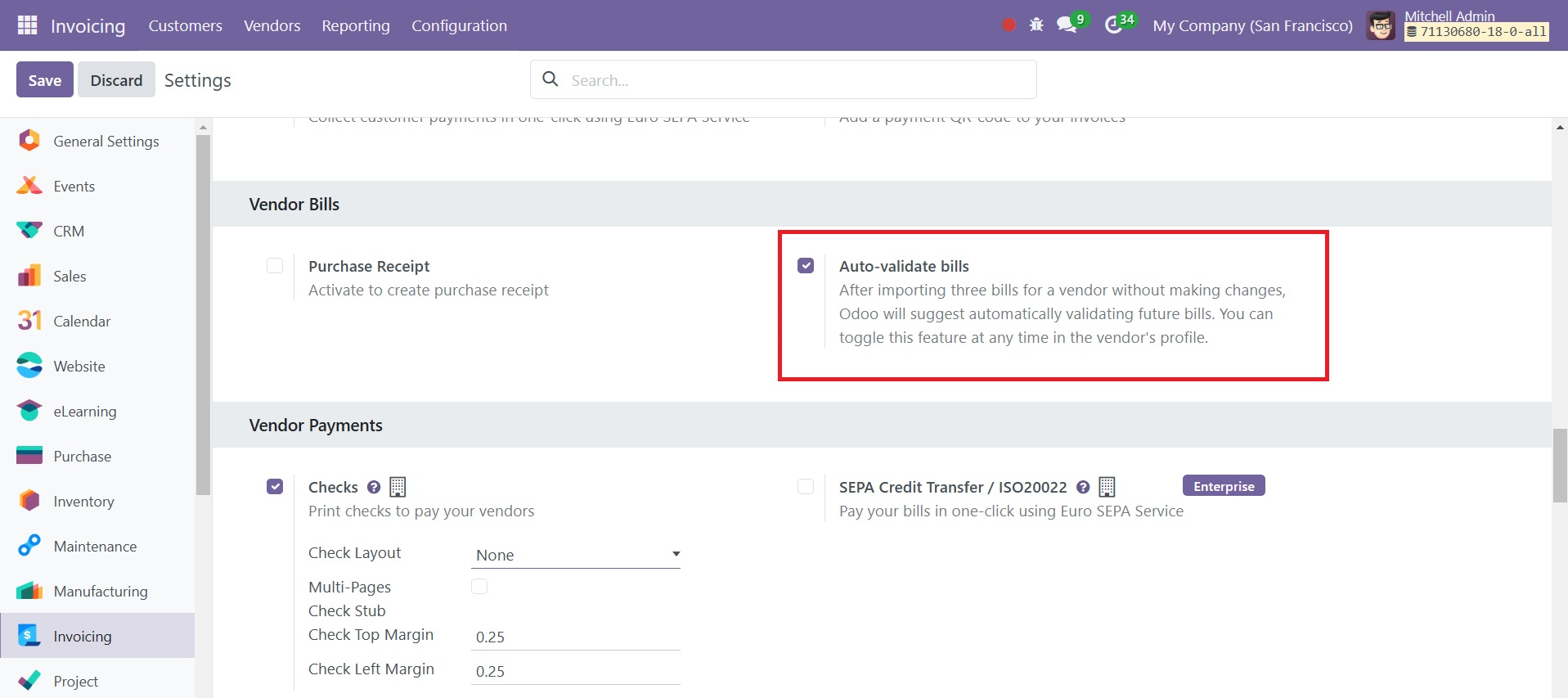 Odoo 18 Project