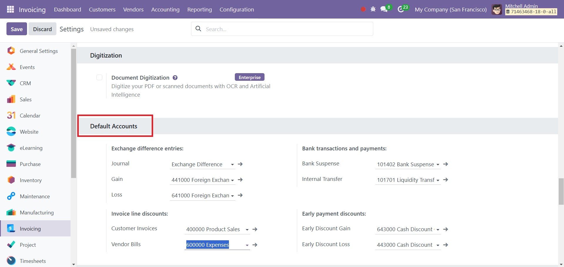 Odoo 18 Project