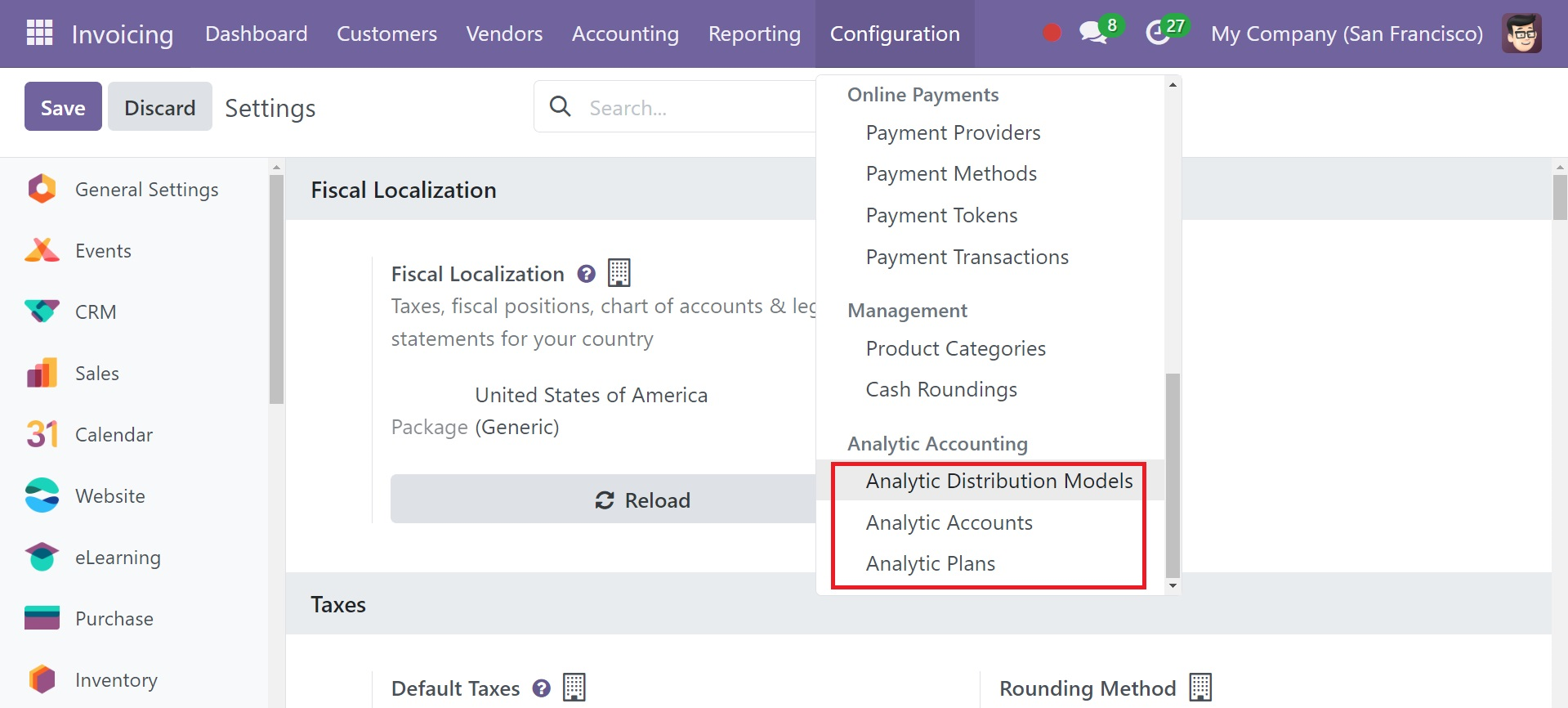 Odoo 18 Project
