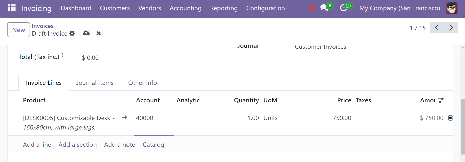 Odoo 18 Project